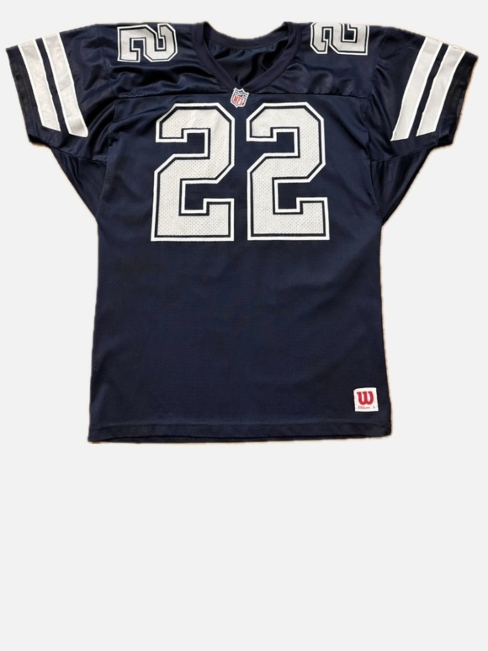 Wilson Men's Navy #22 Football Jersey